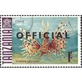TANZANIA, FISH, Red Lionfish, Official, blue-gr...