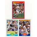 Three 1989 Score Wade Boggs cards – 175, 654, H...