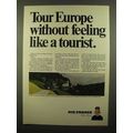 1965 Air France Ad - Without Feeling Like a Tou...