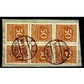 GERMANY REICH [1923] MiNr 0275 a ( BStk ) [01] 6er