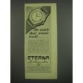 1949 Eterna Automatic Watch Ad - The watch that winds itself