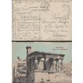 Greece Post Card 1917, French Forces WW1 in Ath...