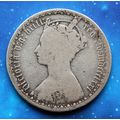 1871 MDCCCLXXI Queen Victoria Silver 92.5% Goth...