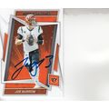 JOE BURROW 2022 AUTOGRAPHED CINCINNATI BENGALS ...