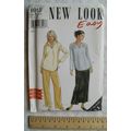 Uncut New Look Pattern No. 6915 Easy shirt & sk...