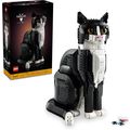 LEGO Ideas Tuxedo Cat - Building Sets for Adult...
