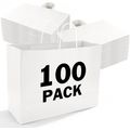 XPCARE 100Pcs 16X6X12 Inches Large Paper Bags w...