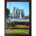 France Soissons Cathedral used postcard religio...