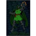 Universal Studios Foil Postcard - Doctor Doom