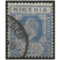 Nigeria 1921 SG21 2 1/2d Bright Blue Fine Used ...