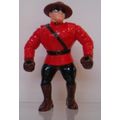 WRESTLING WWF : THE MOUNTIE action figure