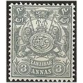 Zanzibar 1904 SG214 3a Grey Mounted Mint. ..