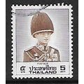 THAILAND 1988 5b KING RAMA IX BROWN & LILAC SG ...