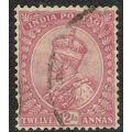India 1911 12a Carmine Lake SG183 FU