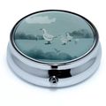Embden Geese Pill Box 1.8 CM - Storage Gift Quack