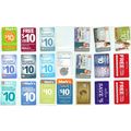 20x Coupon Ads Thin Plastic/Cardboard Cards 201...