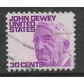 USA 1968 30c PURPLE JOHN DEWEY SG1274 FINE USED#