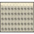 Religious Freedom Sheet of Fifty 3 Cent Postage...