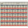 Honoring Veterans Sheet of Fifty 6 Cent Postage...