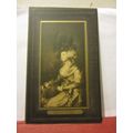MRS. SIDDONS by Gainsborough unused antique pos...