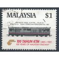 Centenary of Malayan Railways: $1 - Malaysia 19...