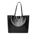 Women's Soft Faux Leather Tote Bag Purse Handba...