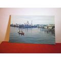 HOUSES ON STILTS, BRUNEI, MALAYASIA unused postcard =