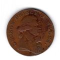 Great Britain. Prince of Wales Halfpenny 1794. ...