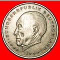 Ⰶ ADENAUER 1876-1967: GERMANY★2 MARKS 1979F I+B...