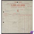 B FINCH & CO LTD, BARKINGSIDE,ESSEX, 16FEB1953