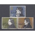 1971 Literary Anniversaries set of 3.Fine Used....