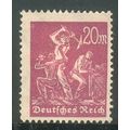 Germany 1923 - SG 252 - 20m Miners - unused