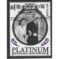 NZL 2017 $1.00 'PLATINUM ROYAL WEDDING ANNIVERS...