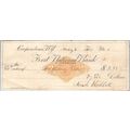 New York Cooperstown Cancelled Check First Nati...