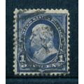 Used 264 1c Benjamin Franklin Just Clears M02866