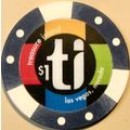 Treasure Island. $1 Casino Chip. Las Vegas, NV....
