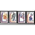 Liechtenstein Stamps Scott #591 To 594, Mint Li...