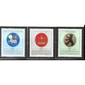Liechtenstein Stamps Scott #475 To 477, Mint Li...