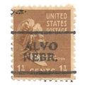 PRECANCEL -T&T ALVO, NEB 701 ON 1.5c PREXY