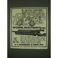 1940 Mossberg Model 5M4 4 Power Scope Ad - Pull...