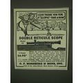 1940 Mossberg Model 9R Scope Ad - I can tank yo...