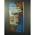 1983 Pennzoil Gumout Carburetor Cleaner Ad - Big Dan