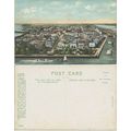 Charleston Birds Eye View Original Vintage RPPC...
