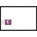 Canada #P94 Postal Card, Karsh MINT, miscut var...