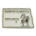 Classic North Dakota Bismarck Fridge Magnet