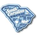 South Carolina the Palmetto State Premium Map F...