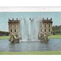 Chatsworth Garden the Seahorse Fountain Derbysh...
