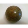 Marble sphere chose from brown or beige