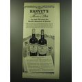 1949 Harvey's Sherries & Ports Ad - For over 15...