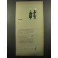 1951 American Cancer Society Ad - Listen